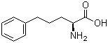 L-2-Amino-5-phenylpentanoic acid molecular structure (CAS 62777-25-7)
