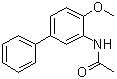 N-(4-Methoxy[1,1'-biphenyl]-3-yl)acetamide molecular structure (CAS 6279-48-7)