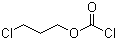 3-氯-1-丙基氯甲酸酯分子结构 (CAS 628-11-5)