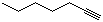 1-Heptyne molecular structure (CAS 628-71-7)