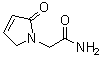 2,5-二氢-2-氧代-1H-吡咯-1-乙酰胺分子结构 (CAS 62833-66-3)