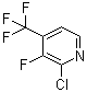 structure of CAS# 628692-22-8, 2-Chloro-3-fluoro-4-(trifluoromethyl)pyridine;2-Chloro-3-fluoro-4-trifluoromethylpyridine