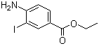 结构式 CAS# 62875-84-7, 4-氨基-3-碘苯甲酸乙酯