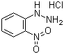 2-硝基苯肼盐酸盐分子结构 (CAS 6293-87-4)