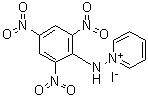 1-[(2,4,6-Trinitrophenyl)amino]pyridinium iodide molecular structure (CAS 6295-88-1)