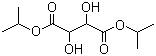 Diisopropyl D-tartrate molecular structure (CAS 62961-64-2)