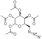 6-Azido-6-deoxy-D-galactopyranose 1,2,3,4-tetraacetate molecular structure (CAS 629620-22-0)