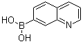 结构式 CAS# 629644-82-2, 喹啉-7-硼酸
