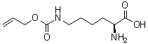 N6-[(2-Propen-1-yloxy)carbonyl]-L-lysine molecular structure (CAS 6298-03-9)