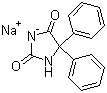 Phenytoin sodium molecular structure (CAS 630-93-3)
