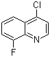 structure of CAS# 63010-72-0, 4-Chloro-8-fluoroquinoline