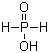 Hypophosphorous acid molecular structure (CAS 6303-21-5)