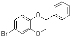 4-Benzyloxy-3-methoxyphenyl bromide molecular structure (CAS 63057-72-7)