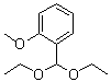 2-甲氧基苯甲醛二乙基缩醛分子结构 (CAS 6314-98-3)