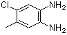 structure of CAS# 63155-04-4, 4-Chloro-5-methyl-1,2-phenylenediamine;4-Chloro-5-methylbenzene-1,2-diamine; 5-Chloro-4-methyl-1,2-phenylenediamine; TL 00770