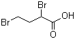 2,4-Dibromobutyric acid molecular structure (CAS 63164-16-9)