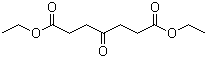 structure of CAS# 6317-49-3, Diethyl 4-oxoheptanedioate;Diethyl 4-oxopimelate; 4-Oxoheptanedioc acid diethyl ester