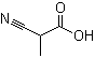 2-氰基丙酸分子结构 (CAS 632-07-5)
