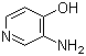 3-Amino-4-hydroxypyridine molecular structure (CAS 6320-39-4)