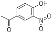 4'-Hydroxy-3'-nitroacetophenone molecular structure (CAS 6322-56-1)