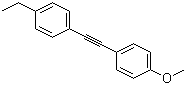 4-Methoxy-4'-ethyltolan molecular structure (CAS 63221-88-5)