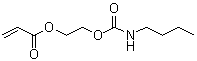 2-[[(Butylamino)carbonyl]oxy]ethyl acrylate molecular structure (CAS 63225-53-6)