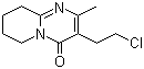 3-(2-Chloroethyl)-6,7,8,9-tetrahydro-2-methyl-4H-pyrido[1,2-a]pyrimidin-4-one molecular structure (CAS 63234-80-0)
