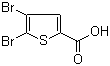 4,5-二溴噻吩-2-甲酸分子结构 (CAS 6324-10-3)