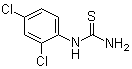 structure of CAS# 6326-14-3, 2,4-Dichlorophenylthiourea;N-(2,4-Dichlorophenyl)thiourea; NSC 31189