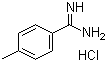 4-甲基苄脒盐酸盐分子结构 (CAS 6326-27-8)