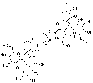 Rebaudioside D molecular structure (CAS 63279-13-0)
