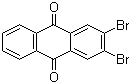 2,3-Dibromo-9,10-anthracenedione molecular structure (CAS 633-68-1)