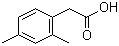 2,4-二甲基苯乙酸分子结构 (CAS 6331-04-0)