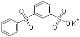 3-苯磺酰基苯磺酸钾分子结构 (CAS 63316-43-8)
