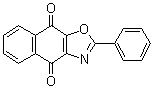 结构式 CAS# 63388-44-3, 2-苯基萘并[2,3-d]恶唑-4,9-二酮