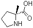 结构式 CAS# 63399-77-9, (R)-2-甲基脯氨酸