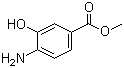 Methyl 4-amino-3-hydroxybenzoate molecular structure (CAS 63435-16-5)