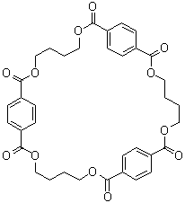 3,8,15,20,27,32-六氧杂四环[32.2.2.2(10,13).2(22,25)]四十二碳-10,12,22,24,34,36,37,39,41-九烯-2,9,14,21,26,33-六酮分子结构 (CAS 63440-94-8)