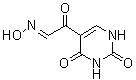1,2,3,4-Tetrahydro-alpha,2,4-trioxo-5-pyrimidineacetaldehyde 5-oxime molecular structure (CAS 6345-07-9)