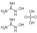 structure of CAS# 6345-29-5, Hydroxyguanidine sulfate