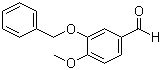 structure of CAS# 6346-05-0, 3-Benzyloxy-4-methoxybenzaldehyde;3-(Benzyloxy)-4-methoxybenzaldehyde