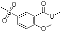 Methyl 2-methoxy-5-methylsulfonylbenzoate molecular structure (CAS 63484-12-8)