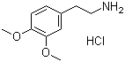 3,4-Dimethoxyphenethylamine hydrochloride molecular structure (CAS 635-85-8)