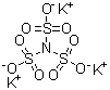 次氮基三磺酸三钾盐分子结构 (CAS 63504-30-3)