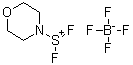 Difluoro-4-morpholinylsulfonium tetrafluoroborate molecular structure (CAS 63517-33-9)