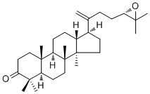 (24S)-24,25-Epoxydammar-20-en-3-one molecular structure (CAS 63543-52-2)