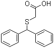 结构式 CAS# 63547-22-8, 2-[(二苯甲基)巯基]乙酸