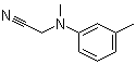 N-Methyl-N-(3-methylphenyl)aminoacetonitrile molecular structure (CAS 635683-12-4)