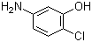 2-Chloro-5-aminophenol molecular structure (CAS 6358-06-1)