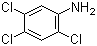 structure of CAS# 636-30-6, 2,4,5-Trichloroaniline;2,4,5-Trichlorobenzenamine